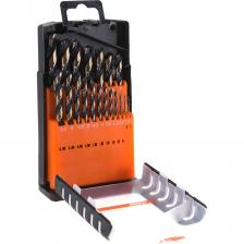 Набор сверл по металлу Р6М5К5 1.0-10 мм, 19 шт. пласт/ф Professional АвтоDело 40819 14573 Набор сверл по металлу Р6М5К5 1.0-10 мм, 19 шт. пласт/ф Professional АвтоDело 40819 14573