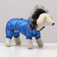 Комбинезон «Мальчик» с утяжкой, размер 10 (ДС 25 см, ОГ 34 см, ОШ 24 см), синий Комбинезон «Мальчик» с утяжкой, размер 10 (ДС 25 см, ОГ 34 см, ОШ 24 см), синий