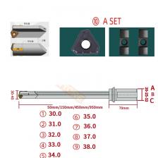 Аксессуары для автомобильного пистолета, сверла для глубокой дрели с индексируемой кромкой TOGT110405 и стеклоочистителем для поверхности с высоким качеством отверстий Аксессуары для автомобильного пистолета, сверла для глубокой дрели с индексируемой кромкой TOGT110405 и стеклоочистителем для поверхности с высоким качеством отверстий