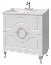 Тумба под раковину Caprigo Valletta 80 белый матовый Тумба под раковину Caprigo Valletta 80 белый матовый