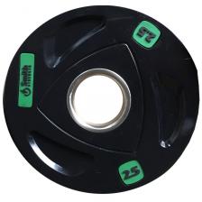 Диск для штанги, обрезиненный, d51 мм 2,5кг Smith Strength WP085-2,5 Диск для штанги, обрезиненный, d51 мм 2,5кг Smith Strength WP085-2,5