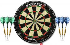 Комплект для игры в дартс Start Line Sniper Summit Play Great SSP-18GP Комплект для игры в дартс Start Line Sniper Summit Play Great SSP-18GP
