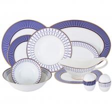 Сервиз обеденный Anna Lafarg Midori Адмиралтейский 50 предметов 12 персон Сервиз обеденный Anna Lafarg Midori Адмиралтейский 50 предметов 12 персон