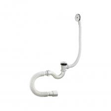 Сифон для ванны ORIO 1 1/2x40, S-тип, клик-клак, с переливом перелив и слив-металлические и гибкой трубой 40-40/50 А-20089 Сифон для ванны ORIO 1 1/2x40, S-тип, клик-клак, с переливом перелив и слив-металлические и гибкой трубой 40-40/50 А-20089