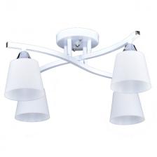 люстра потолочная РОССВЕТ Аппиа 4х20Вт E27 металл белый люстра потолочная РОССВЕТ Аппиа 4х20Вт E27 металл белый