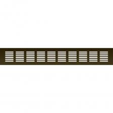 Прямоугольная вентиляционная решетка изготовлена из анодированного алюминия. Используется в качестве внутренней, наружной или переточной решетки. Идеально при монтаже в подоконники для правильного распределения воздуха от центрального отопления, обшивки радиаторов, дверей, мебели. Современный дизайн решетки будет уместен как в минималистичном, так и в классическом интерьере. Прямоугольная вентиляционная решетка изготовлена из анодированного алюминия. Используется в качестве внутренней, наружной или переточной решетки. Идеально при монтаже в подоконники для правильного распределения воздуха от центрального отопления, обшивки радиаторов, дверей, мебели. Современный дизайн решетки будет уместен как в минималистичном, так и в классическом интерьере.