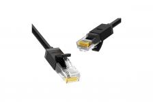 Кабель UGREEN NW102 (50173) Cat 6 8-Core U/UTP Ethernet Cable. Длиан: 1м, черный 50173_ Кабель UGREEN NW102 (50173) Cat 6 8-Core U/UTP Ethernet Cable. Длиан: 1м, черный 50173_