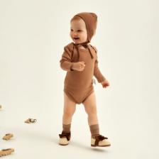 Набор боди 2 шт. SL HOME, рост 74-80 см, бежевый, кофейный Набор боди 2 шт. SL HOME, рост 74-80 см, бежевый, кофейный