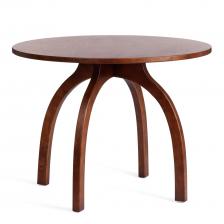 Стол ТС Thonet из вяза и МДФ в цвете темный орех 100х75 см Стол ТС Thonet из вяза и МДФ в цвете темный орех 100х75 см