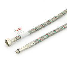 Подводка гибкая для смесителя Uni-Fitt 1/2"хМ10 30см удл. штуцер Подводка гибкая для смесителя Uni-Fitt 1/2"хМ10 30см удл. штуцер