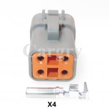 1 компл. 4P ? автомобильный двигатель, пластиковый корпус, герметичная заглушка, автомобильный большой ток, электрическая кабельная розетка 1 компл. 4P ? автомобильный двигатель, пластиковый корпус, герметичная заглушка, автомобильный большой ток, электрическая кабельная розетка
