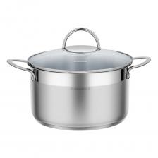 Кастрюля MAUNFELD GERDA MCS44S07 пригодятся для приготовления овощей, первых и вторых блюд, компотов и т.д. Многослойное капсульное индукционное дно (для всех типов плит, высокая теплопроводность). Прозрачная стеклянная крышка с паровыпуском позволяет наблюдать за готовностью пищи, не открывая посуду, тем самым, исключая попадания брызг на кожу и одежду. Корпус из высококачественной нержавеющей стали 18/10 (INOX304) - устойчив к коррозийным повреждениям — кастрюли и ковши не ржавеют и не боятся влаги. Прочность и стойкость к механическим повреждениям - не страшны царапины. Можно использовать металлические лопатки и ложки при приготовлении блюд. Кастрюля MAUNFELD GERDA MCS44S07 пригодятся для приготовления овощей, первых и вторых блюд, компотов и т.д. Многослойное капсульное индукционное дно (для всех типов плит, высокая теплопроводность). Прозрачная стеклянная крышка с паровыпуском позволяет наблюдать за готовностью пищи, не открывая посуду, тем самым, исключая попадания брызг на кожу и одежду. Корпус из высококачественной нержавеющей стали 18/10 (INOX304) - устойчив к коррозийным повреждениям — кастрюли и ковши не ржавеют и не боятся влаги. Прочность и стойкость к механическим повреждениям - не страшны царапины. Можно использовать металлические лопатки и ложки при приготовлении блюд.