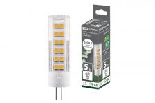 Tdm Лампа светодиодная G4-5 Вт-AC/DC 12 В-6500 К, SMD, 16x57 мм SQ0340-0215 1 шт Tdm Лампа светодиодная G4-5 Вт-AC/DC 12 В-6500 К, SMD, 16x57 мм SQ0340-0215 1 шт