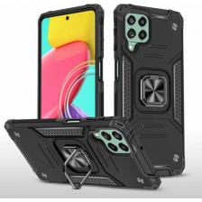 Чехол противоударный для Samsung M33 5G Global / Самсунг М33 5G Глобал armor (Черный) Чехол противоударный для Samsung M33 5G Global / Самсунг М33 5G Глобал armor (Черный)