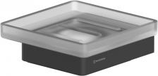 Мыльница WHITECROSS Cubo CU2420BL черная матовая Мыльница WHITECROSS Cubo CU2420BL черная матовая
