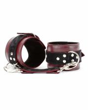 Оковы на ноги Lady's Arsenal Бордо из Кожи и Замши 67026ars Оковы на ноги Lady's Arsenal Бордо из Кожи и Замши 67026ars