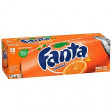Газированный напиток Fanta Orange 12 шт по 0,355 л (США) Газированный напиток Fanta Orange 12 шт по 0,355 л (США)