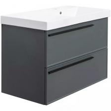 Тумба под раковину La Fenice Elba TWIN 90 серая матовая Тумба под раковину La Fenice Elba TWIN 90 серая матовая