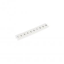 Назначение: Применяются для маркировки рядов клеммных сборок винтового типа в системах распределения. Область применения: Шкафы, щиты и сборки. Материал: Пластик. Преимущества: Легко разделяются друг от друга; Удобный монтаж; Представлены маркеры без нумерации, с нумерацией и с символами Назначение: Применяются для маркировки рядов клеммных сборок винтового типа в системах распределения. Область применения: Шкафы, щиты и сборки. Материал: Пластик. Преимущества: Легко разделяются друг от друга; Удобный монтаж; Представлены маркеры без нумерации, с нумерацией и с символами