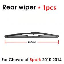 Автомобильное заднее лобовое стекло, щетки стеклоочистителя, мягкая резина для Chevrolet Spark 310 мм 2010 2011 2012 2013 2014 Автомобильное заднее лобовое стекло, щетки стеклоочистителя, мягкая резина для Chevrolet Spark 310 мм 2010 2011 2012 2013 2014