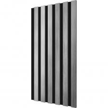 Акустические стеновые панели из коллекции Эмираты используются для декорирования помещения и создания в нем акустического комфорта. Основа из войлока поглощает шумы извне, избавляет от эха и ревербации. Ее толщина 9мм минимальна для акустического создания эффекта. Войлок устойчив к плесени и моли. Рейки изготовлены из ударопрочного экополимера – высокотехнологичного материала, безопасного для здоровья людей и животных. Металлизированное покрытие цвета матового хрома не истирается, не тускнеет со временем, устойчиво к появлению царапин. Оно визуально делает помещение просторнее, добавляя ему роскоши и респектабельности. Панели можно компоновать между собой как по цвету, так и по длине и расположению относительно пола. Реечные панели просто устанавливать без пыли и грязи, не владея специальными навыками. Используется монтажный клей, жидкие гвозди или саморезы. Войлок раскраивается строительными ножом, а рейки – режущим инструментом с мелким зубом. Возможен монтаж на неподготовленную поверхность, если вы уверены, что она выдержит вес панелей. Рейки можно протирать влажной микрофиброй, войлок очищается с помощью пылесоса с узкой насадкой. Не рекомендуется для использования вне помещений. Акустические стеновые панели из коллекции Эмираты используются для декорирования помещения и создания в нем акустического комфорта. Основа из войлока поглощает шумы извне, избавляет от эха и ревербации. Ее толщина 9мм минимальна для акустического создания эффекта. Войлок устойчив к плесени и моли. Рейки изготовлены из ударопрочного экополимера – высокотехнологичного материала, безопасного для здоровья людей и животных. Металлизированное покрытие цвета матового хрома не истирается, не тускнеет со временем, устойчиво к появлению царапин. Оно визуально делает помещение просторнее, добавляя ему роскоши и респектабельности. Панели можно компоновать между собой как по цвету, так и по длине и расположению относительно пола. Реечные панели просто устанавливать без пыли и грязи, не владея специальными навыками. Используется монтажный клей, жидкие гвозди или саморезы. Войлок раскраивается строительными ножом, а рейки – режущим инструментом с мелким зубом. Возможен монтаж на неподготовленную поверхность, если вы уверены, что она выдержит вес панелей. Рейки можно протирать влажной микрофиброй, войлок очищается с помощью пылесоса с узкой насадкой. Не рекомендуется для использования вне помещений.