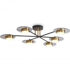 Люстра Freya Moon FR5513PL-06BBZ. Кол-во ламп: 6. Цоколь ламп: GX53. Мощность лампочки: 7W. Основной цвет арматуры: Черный и Бронза. Материал арматуры: Металл. Люстра Freya Moon FR5513PL-06BBZ. Кол-во ламп: 6. Цоколь ламп: GX53. Мощность лампочки: 7W. Основной цвет арматуры: Черный и Бронза. Материал арматуры: Металл.