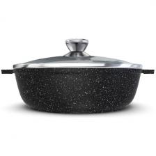 Жаровня НМП Индукция Гранит со стекл. крышкой 4л литая (L186540i) Жаровня НМП Индукция Гранит со стекл. крышкой 4л литая (L186540i)