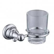 Держатель стакана(стекло) KAISER хром (латунь) (KH-2205) Держатель стакана(стекло) KAISER хром (латунь) (KH-2205)