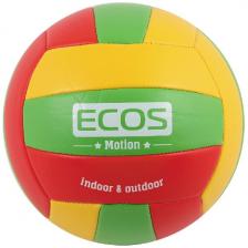 Мяч волейбольный Ecos MOTION VB105P, с насосом (998193) Мяч волейбольный Ecos MOTION VB105P, с насосом (998193)