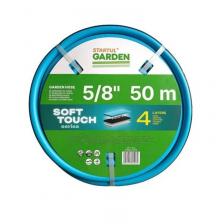 Шланги Шланг поливочный Startul Garden Soft Touch ST6040-5/8-50, 5/8" 50 м Шланги Шланг поливочный Startul Garden Soft Touch ST6040-5/8-50, 5/8" 50 м