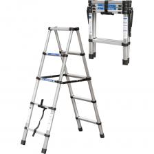 Профессиональная телескопическая лестница, раскладывающаяся до 1,4 м, становится незаменимым помощником в быту. В сложенном виде она занимает всего 61 см, что делает её одной из самых компактных моделей — легко помещается в шкафу, багажнике автомобиля или даже на балконе. Эта модель спроектирована для безопасного и комфортного использования при выполнении бытовых, хозяйственных и монтажных работ. Профессиональная телескопическая лестница, раскладывающаяся до 1,4 м, становится незаменимым помощником в быту. В сложенном виде она занимает всего 61 см, что делает её одной из самых компактных моделей — легко помещается в шкафу, багажнике автомобиля или даже на балконе. Эта модель спроектирована для безопасного и комфортного использования при выполнении бытовых, хозяйственных и монтажных работ.