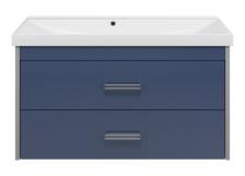 Тумба под раковину подвесная Misty Джулия Qvatro 105 синяя Тумба под раковину подвесная Misty Джулия Qvatro 105 синяя