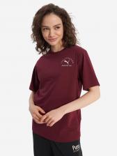 Футболка женская PUMA Class, Красный Футболка женская PUMA Class, Красный