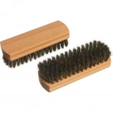 Щетка для обуви обеспечивает бережный и эффективный уход за обувью. Щётка для обуви изготовлена из древесины бука и натуральной щетины кабана. Колодка щётки обработана мастикой на основе льняного масла и пчелиного воска. Мягкая щетина подходит для изделий из гладкой кожи, искусственных материалов, текстиля, замши и нубука. Используйте щётку для очистки обуви от пыли и загрязнений либо для наведения глянца после нанесения обувного крема и ухаживающих средств. Размер щётки для обуви 125*40 мм. Щетка для обуви обеспечивает бережный и эффективный уход за обувью. Щётка для обуви изготовлена из древесины бука и натуральной щетины кабана. Колодка щётки обработана мастикой на основе льняного масла и пчелиного воска. Мягкая щетина подходит для изделий из гладкой кожи, искусственных материалов, текстиля, замши и нубука. Используйте щётку для очистки обуви от пыли и загрязнений либо для наведения глянца после нанесения обувного крема и ухаживающих средств. Размер щётки для обуви 125*40 мм.