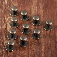 Мини-ручки из цинкового сплава 7*10 мм, набор из 10 штук Мини-ручки из цинкового сплава 7*10 мм, набор из 10 штук