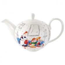 чайник QUINSBERRY Малыш и Карлсон 1,2л фарфор под.уп. чайник QUINSBERRY Малыш и Карлсон 1,2л фарфор под.уп.
