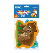 развивающая игрушка EL'BASCO Магнитный пазл для малышей "Лесные жители" развивающая игрушка EL'BASCO Магнитный пазл для малышей "Лесные жители"