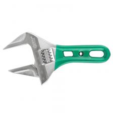 Ключ разводной Fit "Смарт" 70213, CrV, укороченный, узкие губки, шкала Ключ разводной Fit "Смарт" 70213, CrV, укороченный, узкие губки, шкала