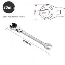 Набор профессиональных гаечных ключей с трещоткой из хромованадиевой стали, 8-30 мм Набор профессиональных гаечных ключей с трещоткой из хромованадиевой стали, 8-30 мм