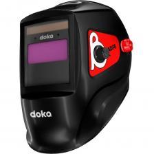 Маска сварочная Beta ADF8 от “doka” подходит для работы в разных условиях и обеспечивает максимальный уровень комфорта при сварке. Отличительной особенностью данной модели является инновационный светофильтр с системой REAL COLOR и двойным LCD дисплеем, который обеспечивает равномерное затемнение и улучшенную цветопередачу во время сварочного процесса. Автоматическое затемнение светофильтра (функция ХАМЕЛЕОН) облегчает работу сварщикам и повышает ее эффективность. Сварочный шлем Велдер произведен из термоустойчивых материалов, имеет эргономичный дизайн и оптимальный баланс, благодаря чему минимизирована нагрузка на шею. Надежное крепление и регулируемое оголовье позволяют произвести индивидуальную подгонку щитка под персональные потребности сварщика. Форма и защитное стекло маски обеспечивают мужчинам-сварщикам надежную защиту лица и глаз от вредного ультрафиолетового и инфракрасного излучения, огня, агрессивных химических веществ, сварочных искр и других опасностей. Щиток сварочный оборудован внешней плавной регулировкой со степенью затемнения DIN 3/4-8/9-13 и плавными внутренними регулировками чувствительности и задержки. Дополнительной функцией профессиональной сварочной маски является режим шлифования «GRIND». Данный режим позволяет использовать маску не только в условиях сварки, но и при шлифовке материалов. Мужскую черную пластиковую маску можно использовать при всех видах дуговой сварки, резки, напыления и строжки (ММA, МIG/MAG, TIG). Маска сварочная Beta ADF8 от “doka” подходит для работы в разных условиях и обеспечивает максимальный уровень комфорта при сварке. Отличительной особенностью данной модели является инновационный светофильтр с системой REAL COLOR и двойным LCD дисплеем, который обеспечивает равномерное затемнение и улучшенную цветопередачу во время сварочного процесса. Автоматическое затемнение светофильтра (функция ХАМЕЛЕОН) облегчает работу сварщикам и повышает ее эффективность. Сварочный шлем Велдер произведен из термоустойчивых материалов, имеет эргономичный дизайн и оптимальный баланс, благодаря чему минимизирована нагрузка на шею. Надежное крепление и регулируемое оголовье позволяют произвести индивидуальную подгонку щитка под персональные потребности сварщика. Форма и защитное стекло маски обеспечивают мужчинам-сварщикам надежную защиту лица и глаз от вредного ультрафиолетового и инфракрасного излучения, огня, агрессивных химических веществ, сварочных искр и других опасностей. Щиток сварочный оборудован внешней плавной регулировкой со степенью затемнения DIN 3/4-8/9-13 и плавными внутренними регулировками чувствительности и задержки. Дополнительной функцией профессиональной сварочной маски является режим шлифования «GRIND». Данный режим позволяет использовать маску не только в условиях сварки, но и при шлифовке материалов. Мужскую черную пластиковую маску можно использовать при всех видах дуговой сварки, резки, напыления и строжки (ММA, МIG/MAG, TIG).