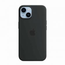 Оригинальный чехол iPhone 14 Pro Silicone Case with MagSafe Midnight Оригинальный чехол iPhone 14 Pro Silicone Case with MagSafe Midnight