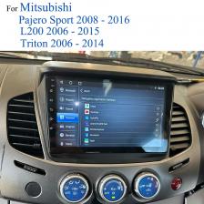 Авторадио Android 14 8G + 128G для Mitsubishi Pajero Sport L200 2006-2016 Автомобильный радиоприемник GPS Navi Монитор Стерео Видео DVD Кассета Авторадио Android 14 8G + 128G для Mitsubishi Pajero Sport L200 2006-2016 Автомобильный радиоприемник GPS Navi Монитор Стерео Видео DVD Кассета