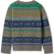 Свитер детский Gucci, серый Свитер детский Gucci, серый