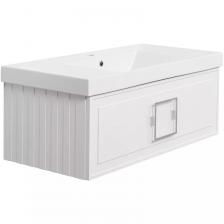 Тумба под раковину La Fenice Cubo 100 белая матовая Тумба под раковину La Fenice Cubo 100 белая матовая