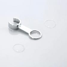 Держатель с крючком для биде, поворотный кронштейн для душевой лейки из цинкового сплава Держатель с крючком для биде, поворотный кронштейн для душевой лейки из цинкового сплава