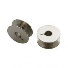 Шпулька для швейных машин, диаметр 20,7 мм, высота 8,8 мм, металл (никель), 10 шт Шпулька для швейных машин, диаметр 20,7 мм, высота 8,8 мм, металл (никель), 10 шт