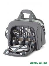 Набор для пикника с посудой на 4 персоны Green Glade Т3339, 25 предметов, термосумка 11 л Набор для пикника с посудой на 4 персоны Green Glade Т3339, 25 предметов, термосумка 11 л