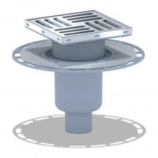 Предназначен для отвода воды из душевой комнаты в канализацию. Решетка трапа из нержавеющей стали. В трапе предусмотрен гидрозатвор, который препятствует проникновению неприятных запахов из канализации. Конструкция не пропускает в сливную канализацию загрязняющие частицы, предотвращает засоры и легко чистится. Новый пластиковый корпус - с широкой юбкой (D - 250мм.), для более надежной фиксации гидроизоляции. Пропускная способность: 55 л/мин. Предназначен для отвода воды из душевой комнаты в канализацию. Решетка трапа из нержавеющей стали. В трапе предусмотрен гидрозатвор, который препятствует проникновению неприятных запахов из канализации. Конструкция не пропускает в сливную канализацию загрязняющие частицы, предотвращает засоры и легко чистится. Новый пластиковый корпус - с широкой юбкой (D - 250мм.), для более надежной фиксации гидроизоляции. Пропускная способность: 55 л/мин.