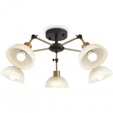 Люстра Freya Bessie FR5526PL-05BBZ. Кол-во ламп: 5. Цоколь ламп: E27. Мощность лампочки: 60W. Основной цвет арматуры: Черный и Бронза. Материал арматуры: Металл. Люстра Freya Bessie FR5526PL-05BBZ. Кол-во ламп: 5. Цоколь ламп: E27. Мощность лампочки: 60W. Основной цвет арматуры: Черный и Бронза. Материал арматуры: Металл.