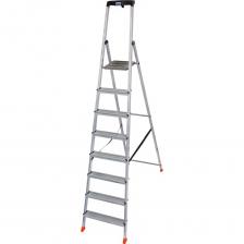 Свободностоящая стремянка Krause SAFETY, 2К заглушки, 8 ступеней, 128980 Свободностоящая стремянка Krause SAFETY, 2К заглушки, 8 ступеней, 128980